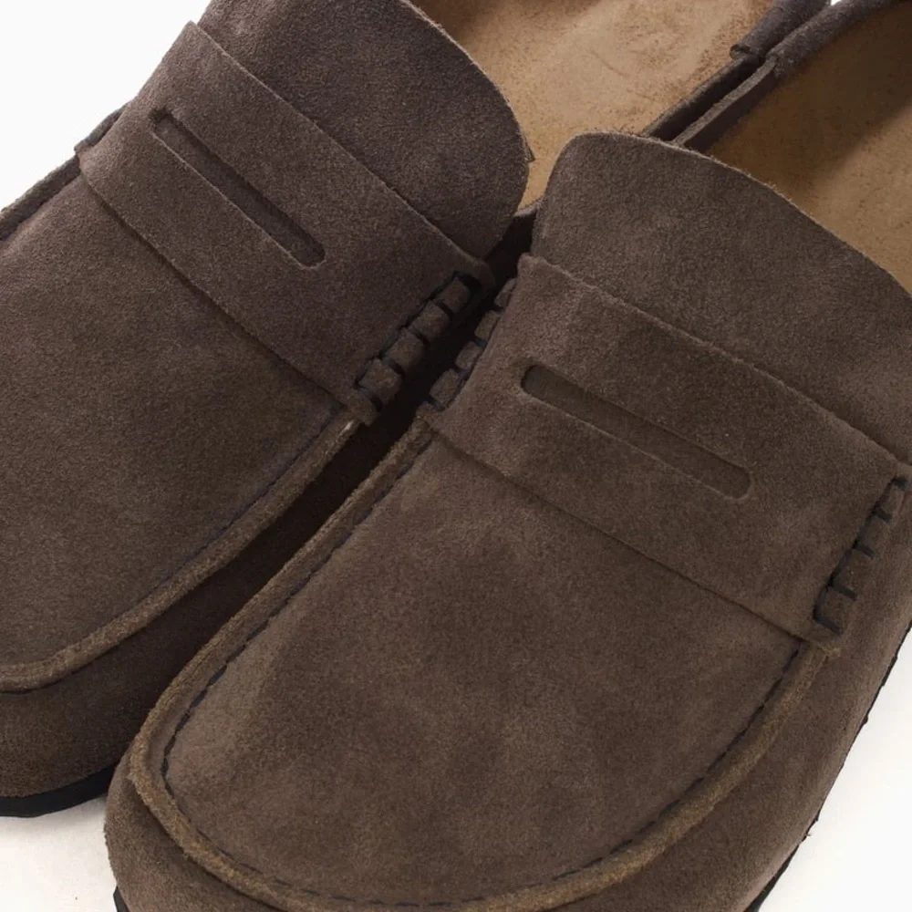 NWT Birkenstock Naples Wrapped Suede Loafer - Picture 3 of 11